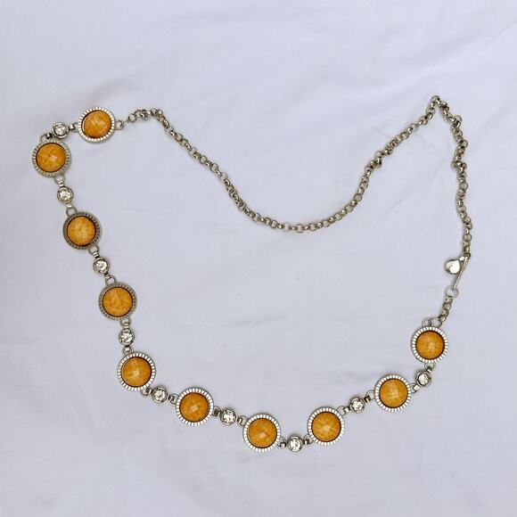 silver and orange waist belt - Picture 6 of 7